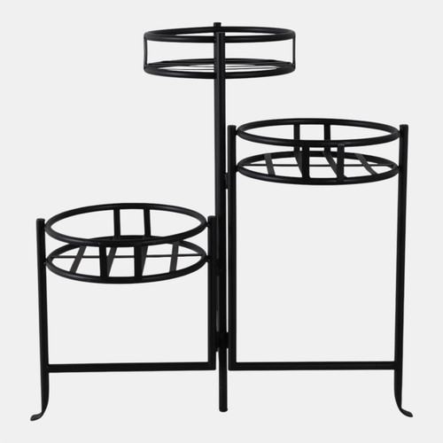 sagebrook home 22" Folding 3-tier Plant Stand Black Wishlist Create New