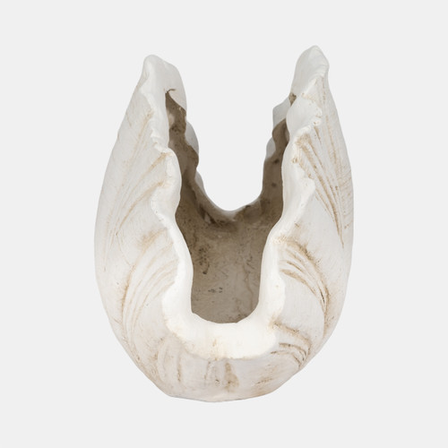 Sagebrook Home 22" Scallop Shell Decor White Wishlist Create New