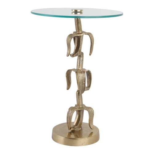 Sagebrook Home 22x15" Bananas Accent Table Gold Kd Wishlist Create New