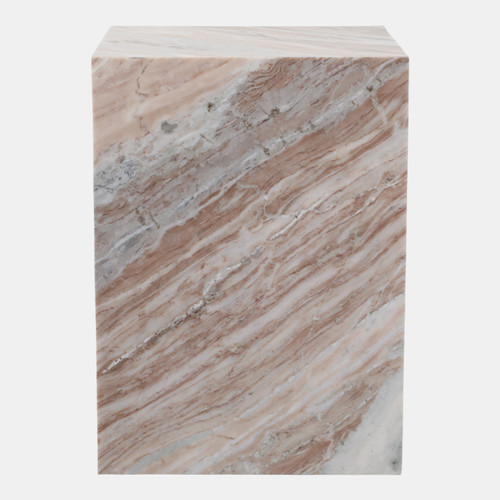 Sagebrook Home 22x16" Marble Side Table W/ Shelf Brown/ivory Wishlist Create New