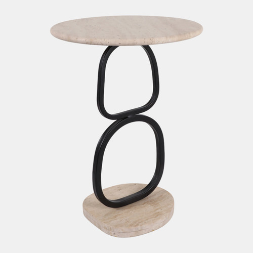 Sagebrook Home 22x16" Open Base Travertine Top Accent Table Kd Wishlist Create New