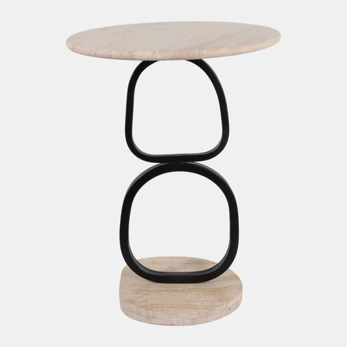 sagebrook home 22x16" Open Base Travertine Top Accent Table Kd Wishlist Create New