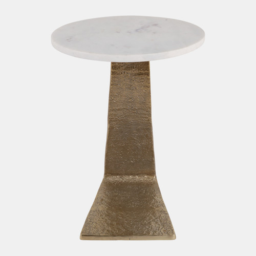 Sagebrook Home 22x16" Slanted Base Accent Table White/gold Wishlist Create New