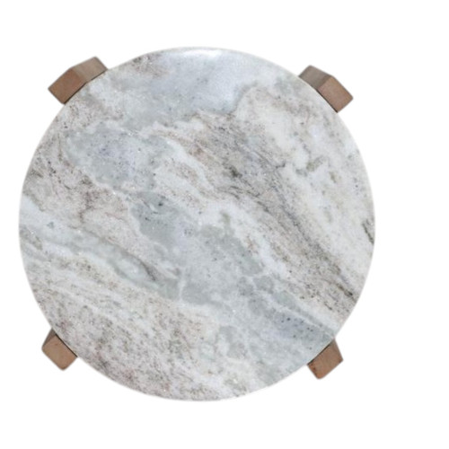 Sagebrook Home 22x18" Modern Wood & Marble Accent Table Iv/br Kd Wishlist Create New