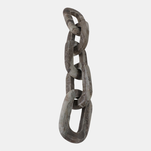 Sagebrook Home 22x4" 5-link Marble Chain Grey Wishlist Create New