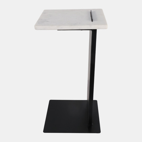 Sagebrook Home 23x12" Modern Square Top Accent Table White/black Wishlist Create New