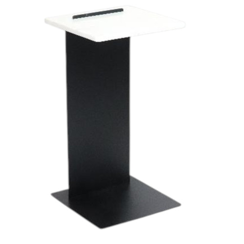 sagebrook home 23x12" Modern Square Top Accent Table White/black Wishlist Create New