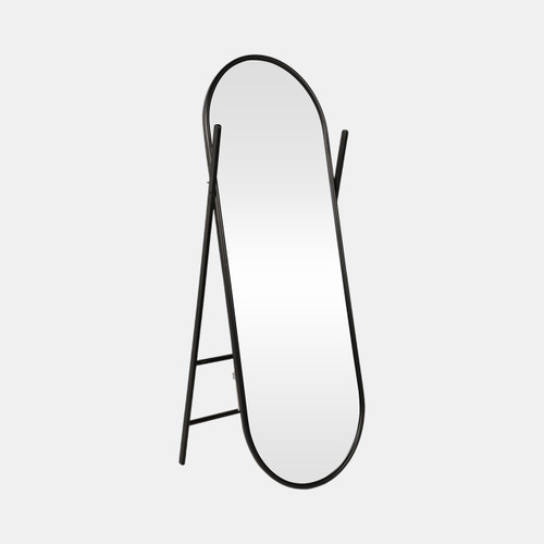 Sagebrook Home 23x60 Rounded Standing Mirror Black Wishlist Create New