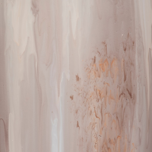 Sagebrook Home 24" Curved Glass Vase Opal Finish Ivory Multi Wishlist Create New