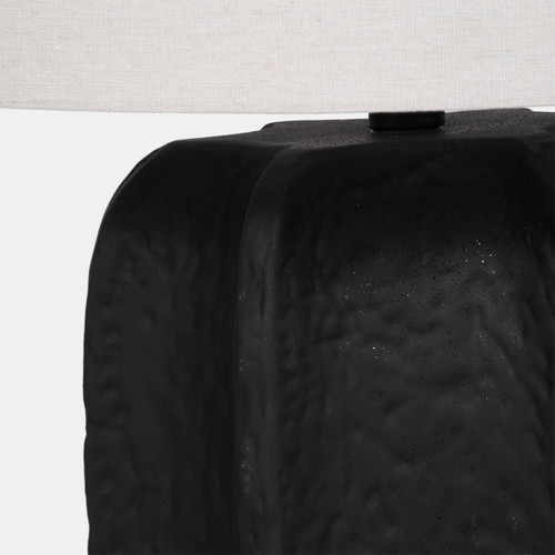 Sagebrook Home 24" Textured Jagged Table Lamp Black/white Wishlist Create New