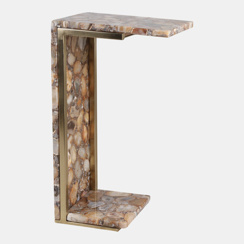 sagebrook home 24x14" Agate C-table Brown Multi Wishlist Create New sagebrook home 24x14" Agate C-table Brown Multi Wishlist Create New