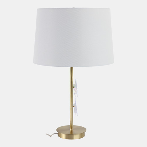 Sagebrook Home 24x15" Metal Table Lamp With Glass Butterflies Go Wishlist Create New