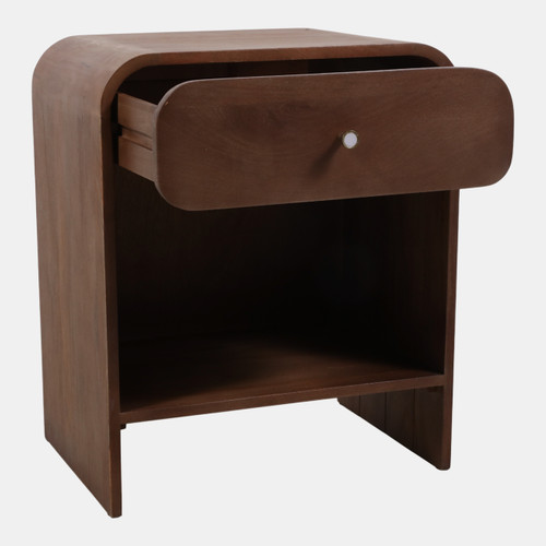 Sagebrook Home 24x20" Side Table W/ Drawer & Shelf Light Honey Wishlist Create New