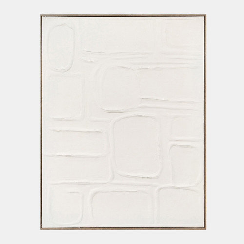 sagebrook home 24x36" Abstrct Stone Pattern Txtred Wall Art Ivry Wishlist Create New