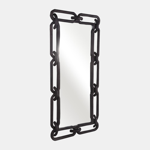 Sagebrook Home 24x48" Wood Links Mirror Black Wishlist Create New
