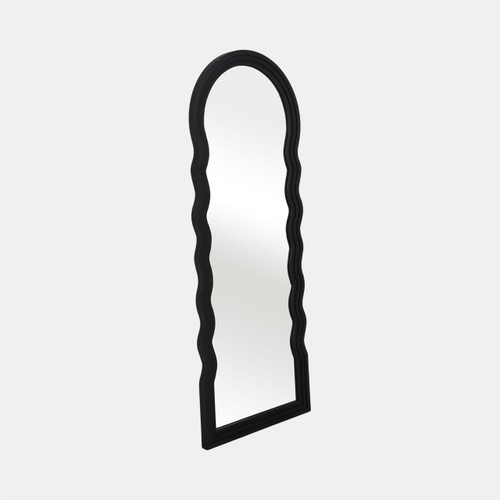 Sagebrook Home 24x64 Layered Curvy Leaner Mirror Black Wishlist Create New