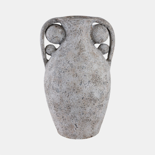 Sagebrook Home 26" Terracotta Vase With Orbs Under Handles Rusti Wishlist Create New