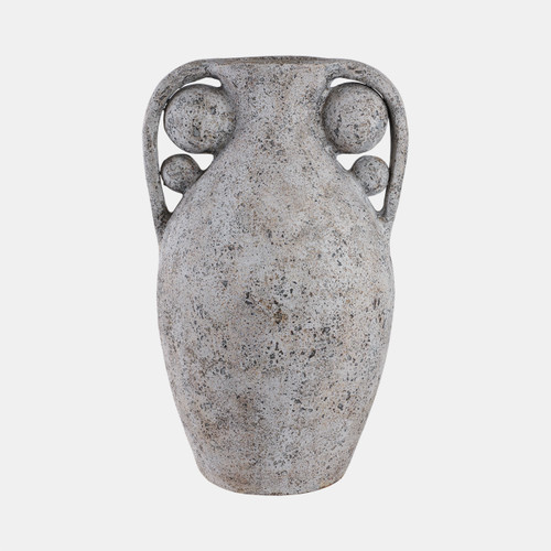 sagebrook home 26" Terracotta Vase With Orbs Under Handles Rusti Wishlist Create New