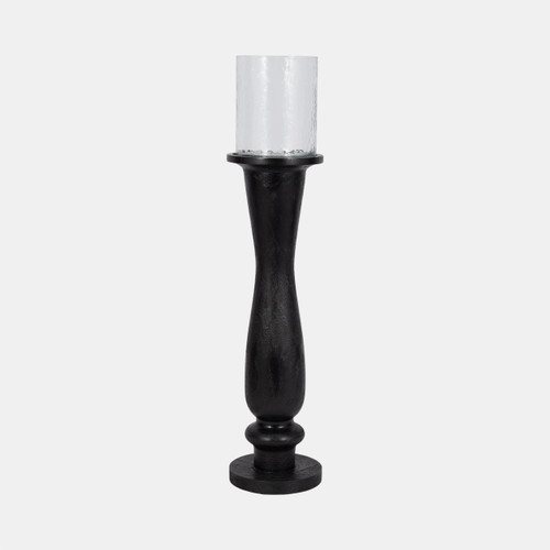 sagebrook home 27" Traditional Hurricane On Pedestal Black Wishlist Create New
