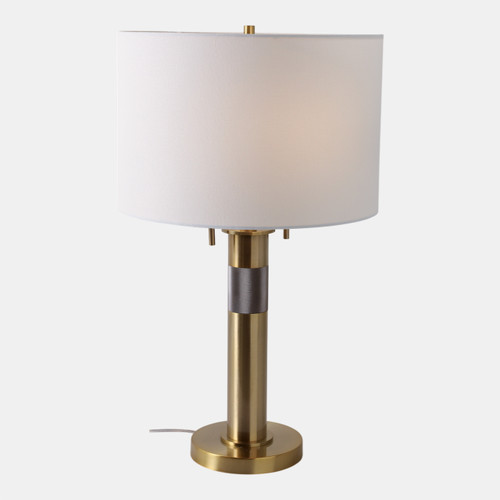 Sagebrook Home 27x15" Metal Lamp With 2 Pulls Gold Wishlist Create New