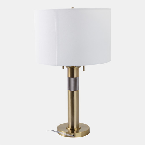 Sagebrook Home 27x15" Metal Lamp With 2 Pulls Gold Wishlist Create New