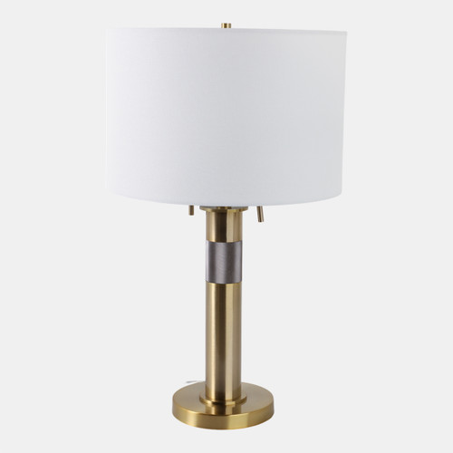 sagebrook home 27x15" Metal Lamp With 2 Pulls Gold Wishlist Create New