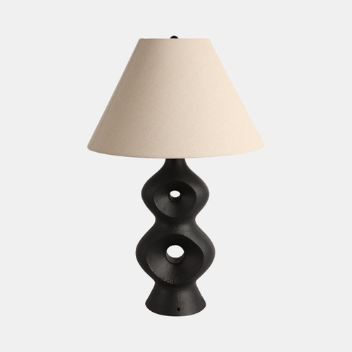 Sagebrook Home 28" Open Cut-out 8 Table Lamp Black/tan Wishlist Create New