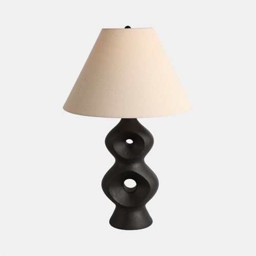 sagebrook home 28" Open Cut-out 8 Table Lamp Black/tan Wishlist Create New