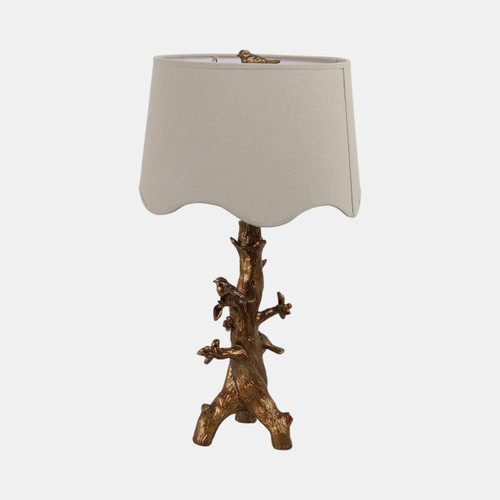 Sagebrook Home 28" Perched Birds On Branch Table Lamp Gold Wishlist Create New
