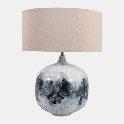 Sagebrook Home 28x22" Metal Base Table Lamp Blue Multi Wishlist Create New