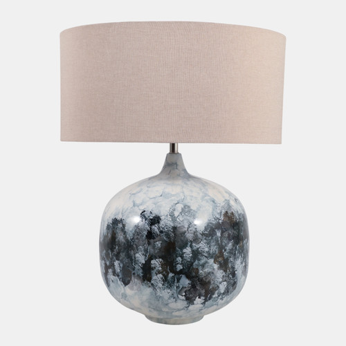 sagebrook home 28x22" Metal Base Table Lamp Blue Multi Wishlist Create New