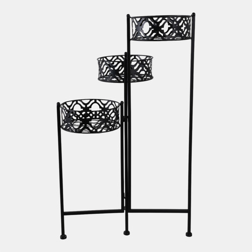 sagebrook home 29" Folding 3-tier Plant Stand Black Wishlist Create New
