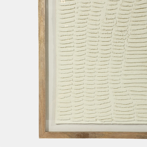 Sagebrook Home 29x35 Paper Mache Wall Art Framed Glass Gray Wishlist Create New