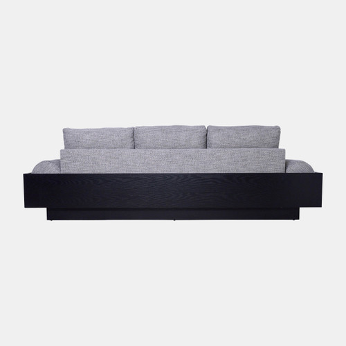 Sagebrook Home 3- Seater Bolster Sofa - Black Wood Base - Tan/blk Wishlist Create New