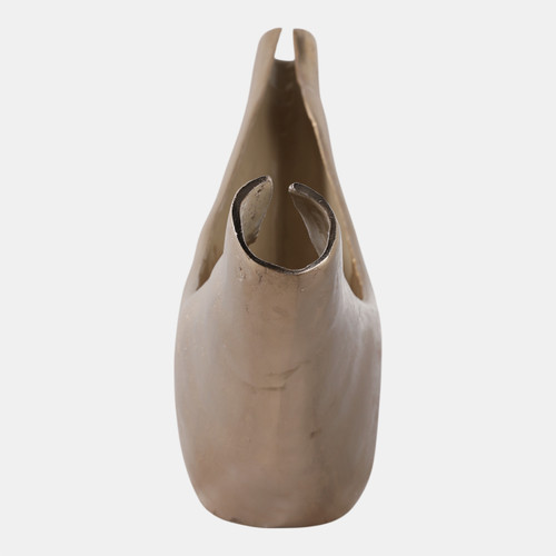 Sagebrook Home 30x13" V-shaped Metal Bowl Gold/tan Wishlist Create New