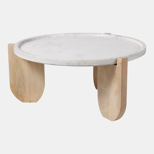 Sagebrook Home 30x14" Marble Top Coffee Table With Curved Legs W Wishlist Create New