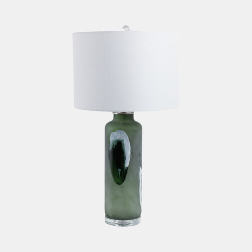 Sagebrook Home 30x16" Artful Glass Table Lamp Green Wishlist Create New