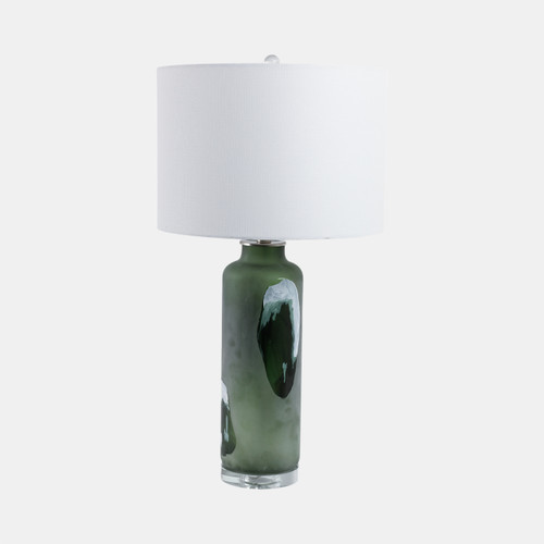 Sagebrook Home 30x16" Artful Glass Table Lamp Green Wishlist Create New