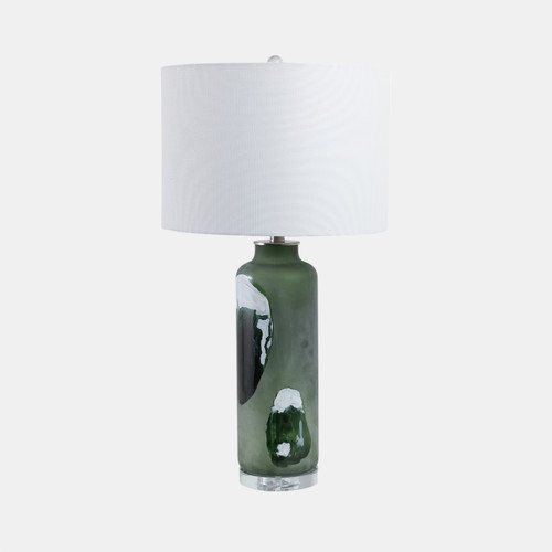 Sagebrook Home 30x16" Artful Glass Table Lamp Green Wishlist Create New