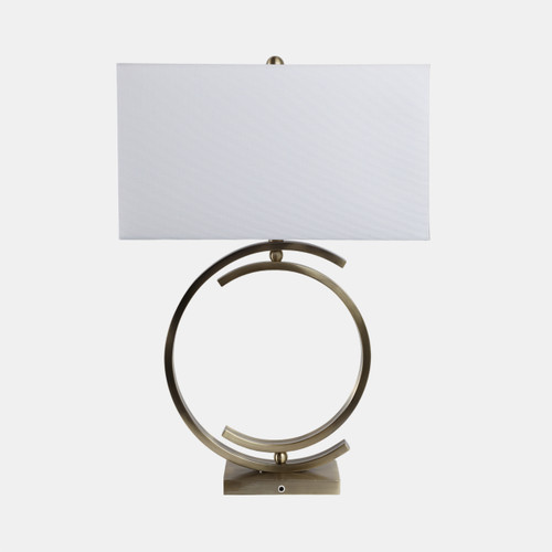 Sagebrook Home 30x20" Half-circles Rectangle Shade Lamp Antique Wishlist Create New