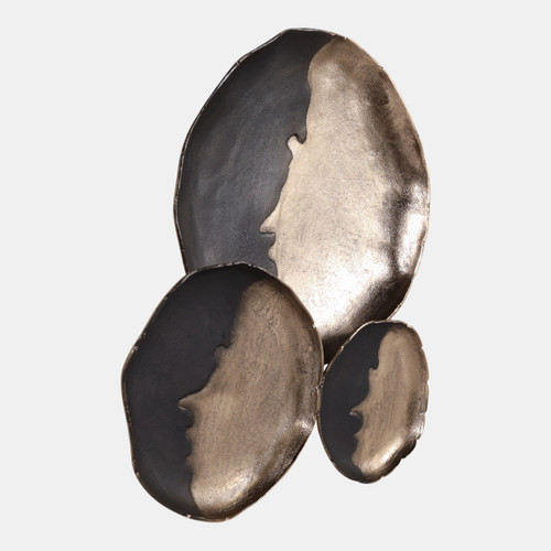 Sagebrook Home 30x25" 3-disc Metal Wall D?cor Black/bronze Wishlist Create New