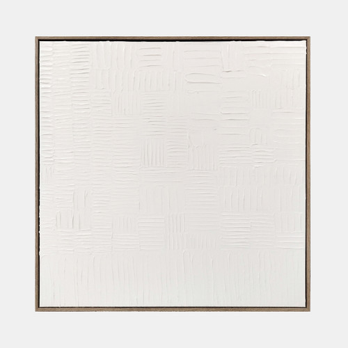 sagebrook home 30x30" Glossy Lines Wall Art White Wishlist Create New