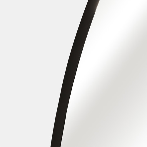 Sagebrook Home 30x35" Irregular Round Mirror Black Wishlist Create New