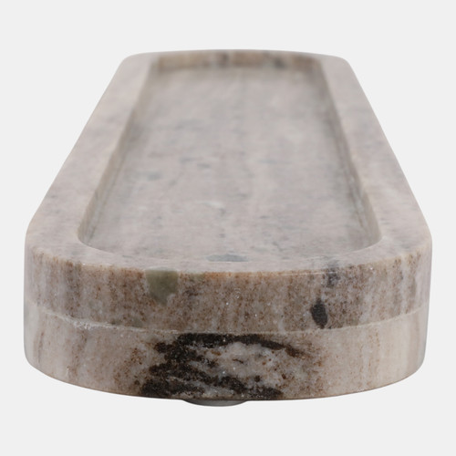 Sagebrook Home 30x6" Long Oval Flat Tray W/ Lip Beige Wishlist Create New