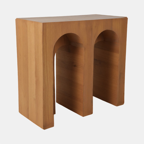 Sagebrook Home 31" Double Arch Accent Table Natural Wishlist Create New
