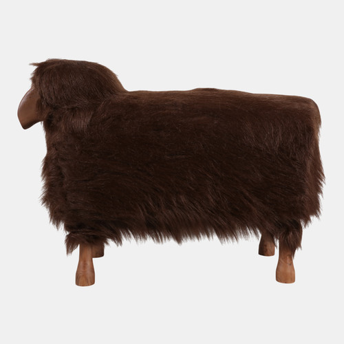 Sagebrook Home 31x23" Faux Fur Sheep Brown/natural Wishlist Create New