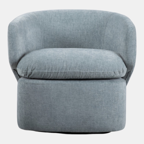Sagebrook Home 31x30" Modern Swivel Accent Chair Light Blue Wishlist Create New