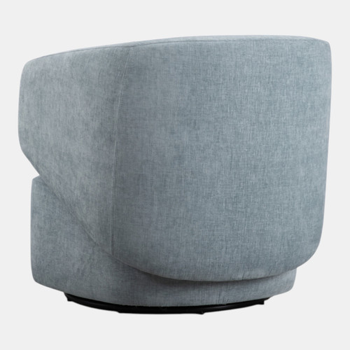 Sagebrook Home 31x30" Modern Swivel Accent Chair Light Blue Wishlist Create New