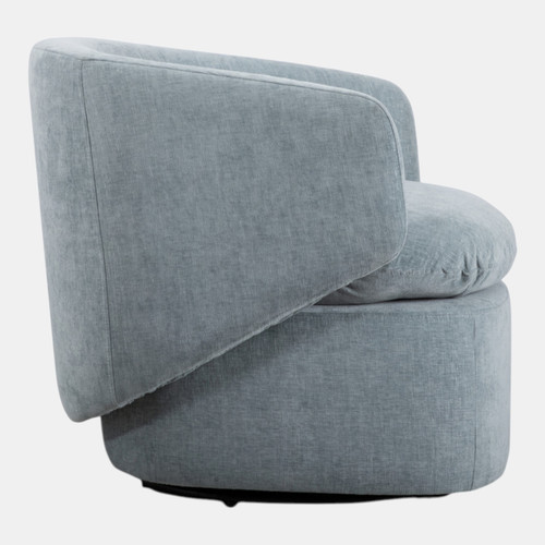 Sagebrook Home 31x30" Modern Swivel Accent Chair Light Blue Wishlist Create New