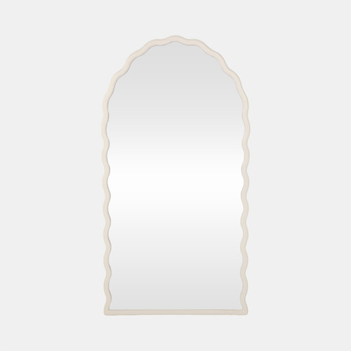 sagebrook home 31x59" Wavy Leaner Mirror White Wishlist Create New